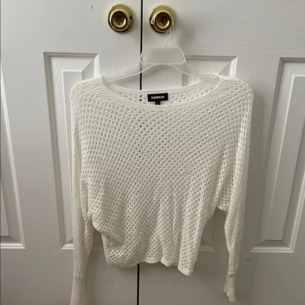 Express Women's White Sweater